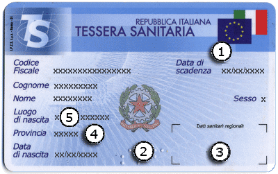 tessera_sanitaria_front ITALIANI SCHEDATI DAL PENTAGONO CON LA TESSERA SANITARIA – VIDEO